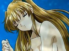 Awesome hentai doll stripped and banged in a space ship