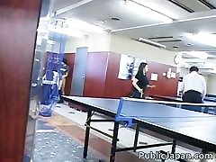 Asian doll gets hard public sex action