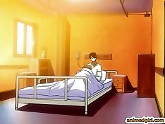 Bondage hentai threesome and hot tgarls fucked hard