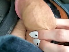 TEEN TAKES CUM SHOT IN MOUTH WHILE DRIVING A TESLA