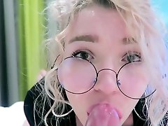 Blonde Nerdy Teen with Glasses Sloppy kpk boys gay porn Fuck