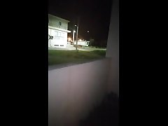 steaming hot cumshot outside