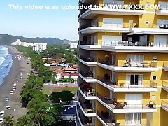 Fucking on the Penthouse balcony in Jaco vedya baln sex Costa Rica Andy Savage SukiSukiGirl