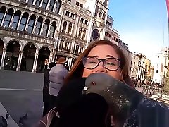 My romantic lip kiss only Life & Public Sex in Venezia - Little Caprice