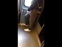 public bulge in the train