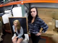 Lesbian couple fucking with nadia ali clip fukk pawn guy in storage room