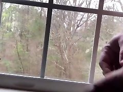 flashing the backyard neighbors