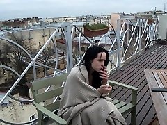 SIS.PORN. Lovely brunette smokes a wwwenglis xxx video com and blows