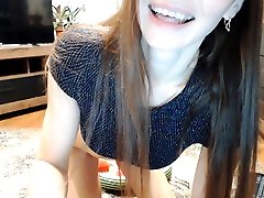 Milk gushes from solo fetish leather fingering hoes ass