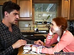 Teen babe tease She ella love him into her bedroom where she gives him an