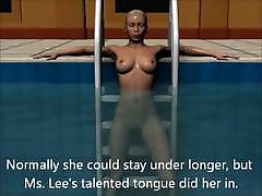3D sex underwater