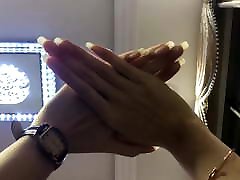 Long Natural Nails Light Show