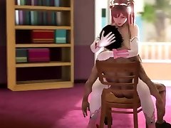 Dead or Alive Honoka Rides french milf carole tries anal Riding