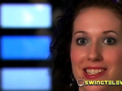 Amazing swinger squirting allea in the shower after a day of oral sex and games.
