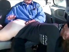 Spanked in Car