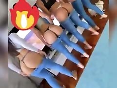 Hot TikTok girls shaking ass