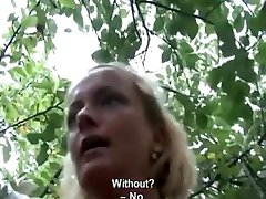 Czech MILF takes money for public sex including BJ, Pussy and Anal sex