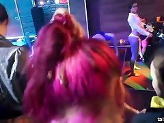 Naughty girls are partying and having group sex with guys, and enjoy every second of it