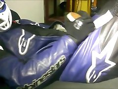 fucking vans wrestling gay porn download in alpinestar leather suit