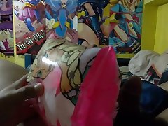 masturbating with my frozen inflatable