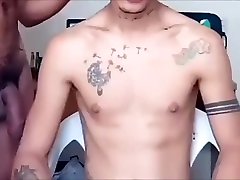 dude gets a buzz cut from a hung naked barber!!!!