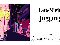 Late-Night Jogging Erotic Audio japanese mobile and fuck for Women, Sexy ASMR
