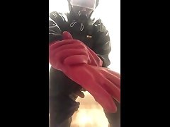 viking rubber raingear wank