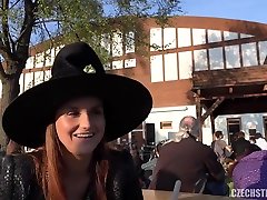 This little witch is a whore who wants to suck