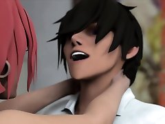 Young Student Fucks one pussy 3cock vere harde - 3D Hentai Uncensored