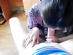 Sweet blowjob finished