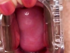 Feisty czech teenie stretches her soft vagina to the 47NLC