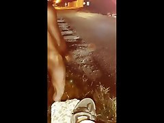 flashing truckers part 2, cumshot at the end