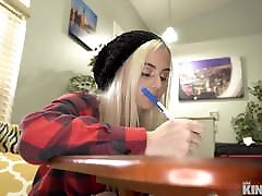 Hot Blonde Teen Aria Banks Takes Big Dick Pounding