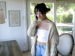 voyeur masturbsting - Teen Brat Tied up and fucked from behind