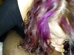 Latina sucks lightskin dick sloppy and wet