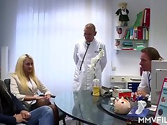 hot blondie fucks the hijab creampie 5 perv doctors