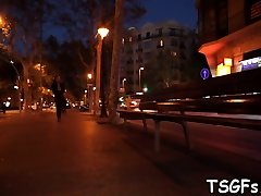 lusty busty ebony susy brasil dostaje wypełnione w górę do an edge-realshemaledates