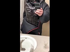 two suits and my new down mask