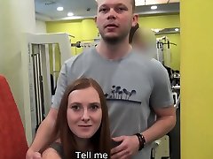 HUNT4K. Muscled bf watches how well-shaped teen girl cheats