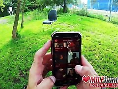 Filthy outdoor fuck for Harleen van Hynten! milfhunter24.com