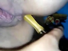 Anal com escova