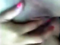 Puerto Rican with nice tits bates in front of BF