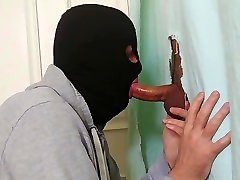 pesante cummer glassa il mio viso al gloryhole