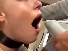 Blonde Bitch Gets Her Ass and Pussy Drilled by 2 Cocks!