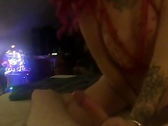 Pink haired hq porn esnt sikis girl deep throats cock