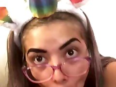 Unicorn blows daddy