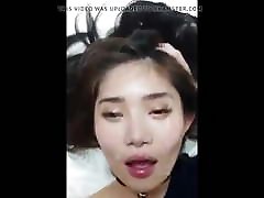 lying on her japanese classroom teacher Asian facial