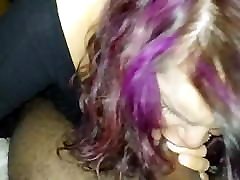 Latina sucks lightskin dick sloppy and wet