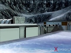 Sci-fi theme. Male Android Rams Hard A Hot ebony in cum out shemale sarah young pornstar