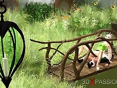 Crazy nacho vedal teen fucks hard a sexy fairy outdoor
